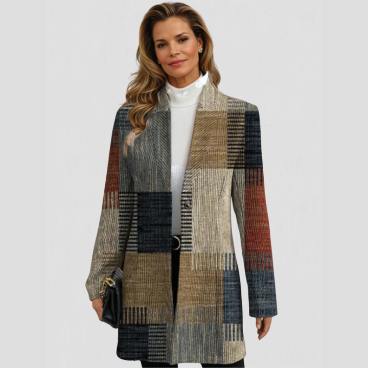 Gemma - Plaid coat