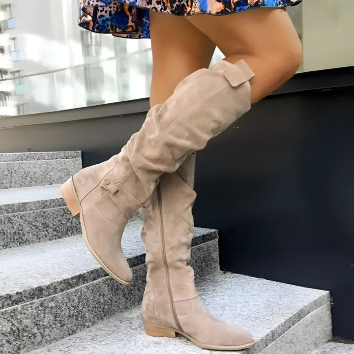 Elowyn - Suede Boots