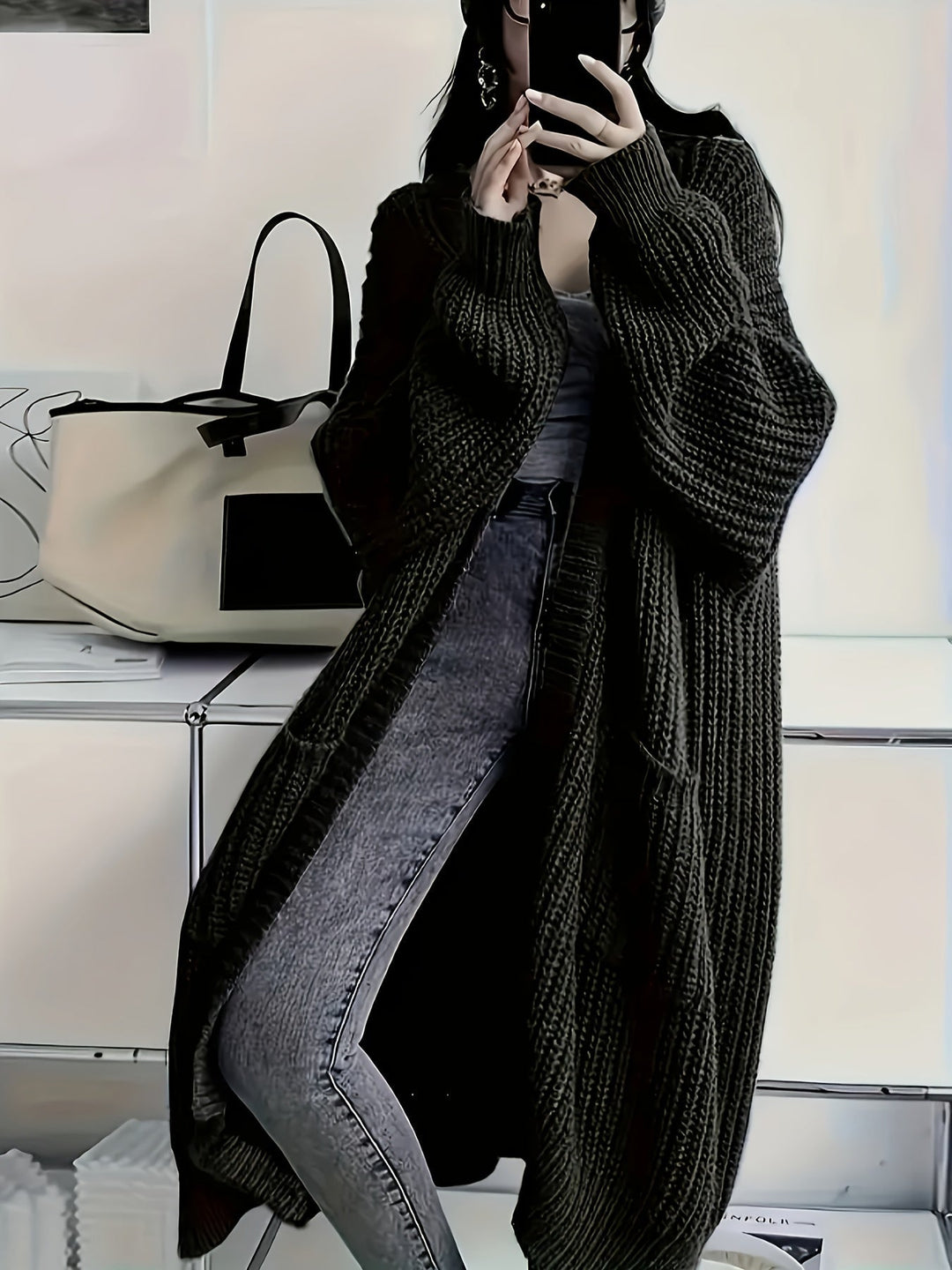 Ava - Cozy Confidence Longline Cardigan