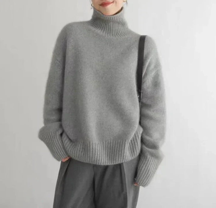 Violette - Cashmere Turtleneck Sweater