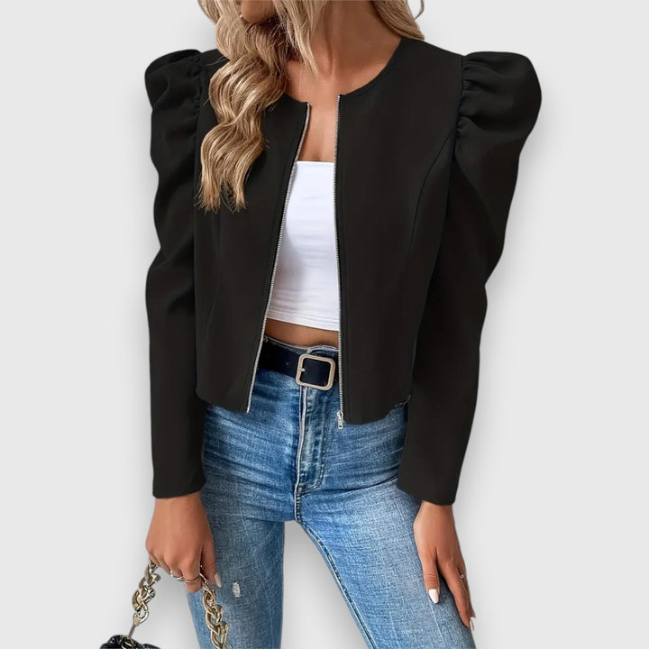 Ava – Women's puff-sleeved jacket