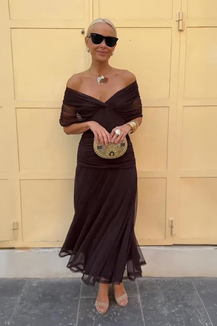 Amara - Tulle Maxi Dress