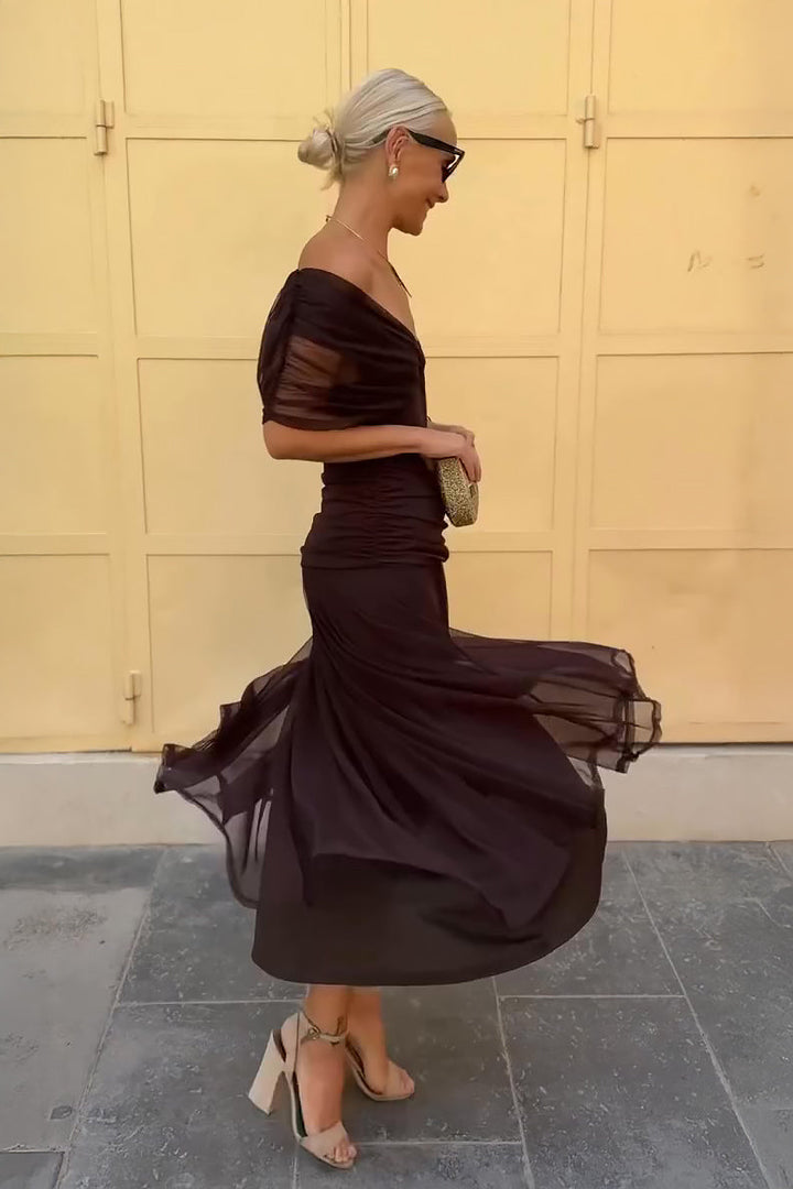 Amara - Tulle Maxi Dress