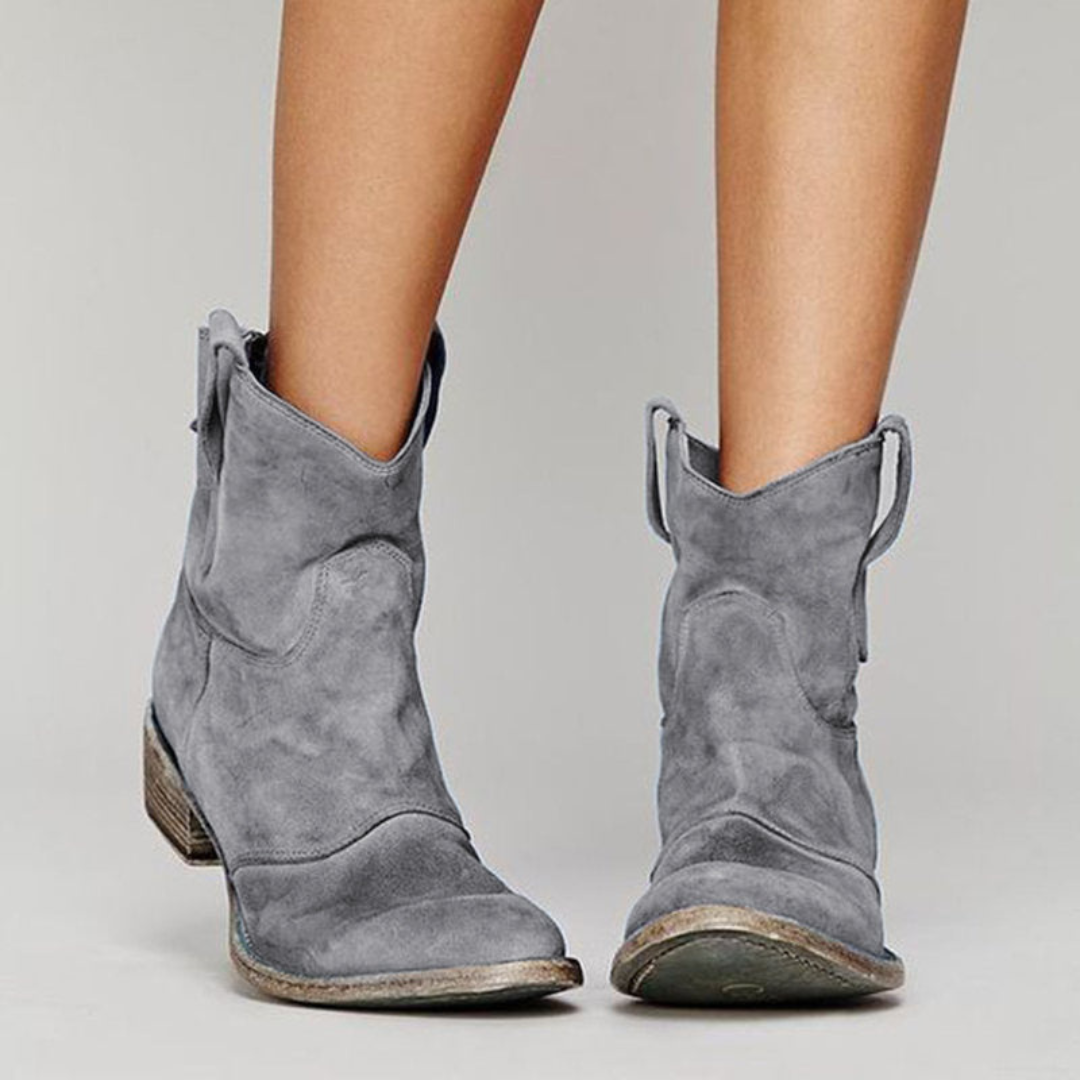 Amara - Chic Suede Ankle Boots
