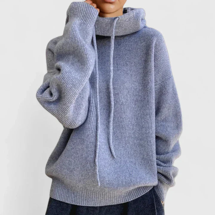 Verena - Cozy Knit Hoodie