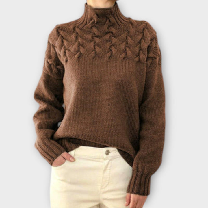 Elinor - Cable Knit Sweater