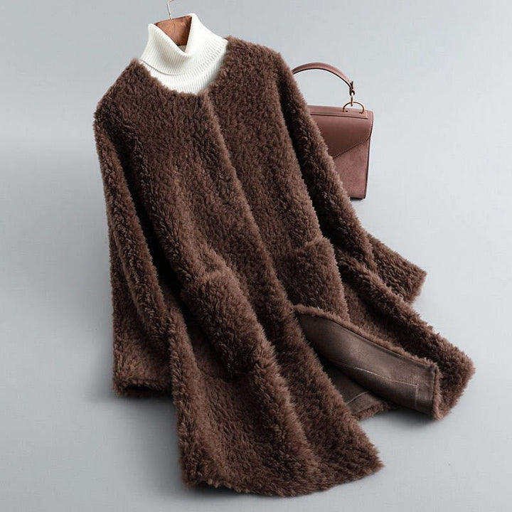 Anya - Warm Shearling Coat