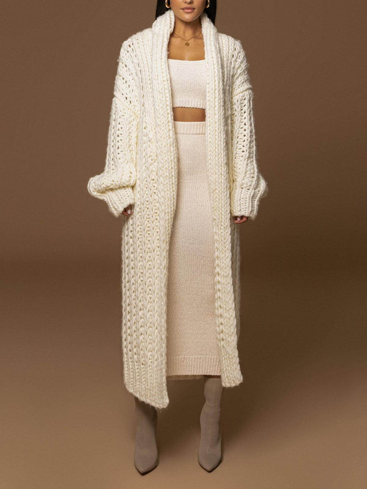 Mireille - Hold Me Close Shawl Collar Cardigan