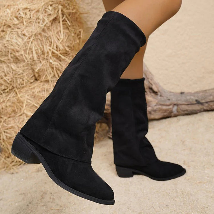 Gisella - High Suede Boots