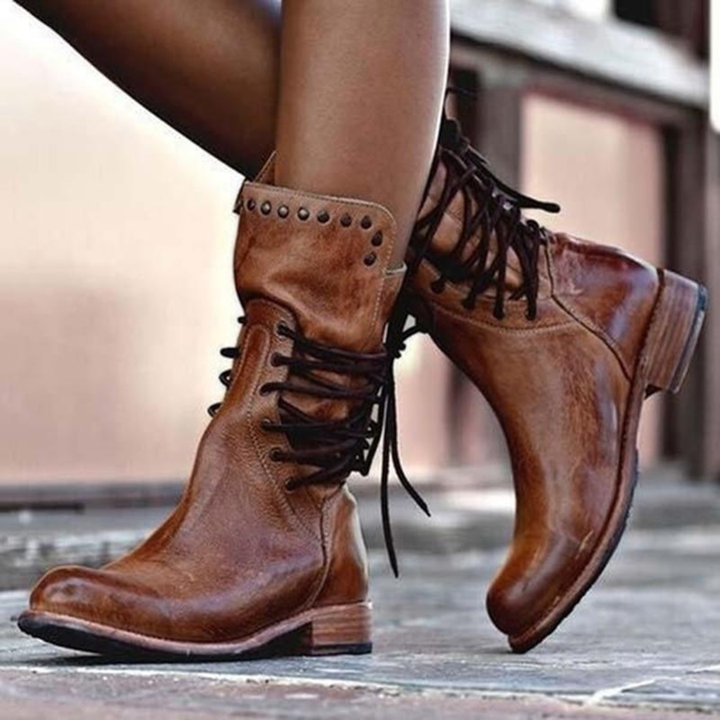Rosetta - Leather Boots