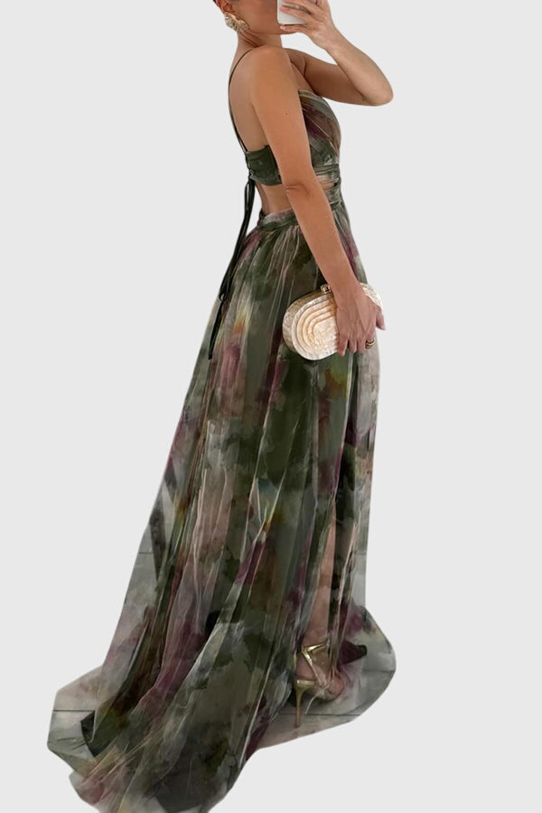 Olivia - Floral Maxi Dress