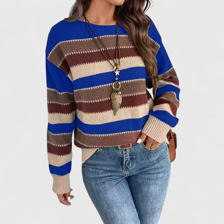 Eviana - Vintage Striped Sweater