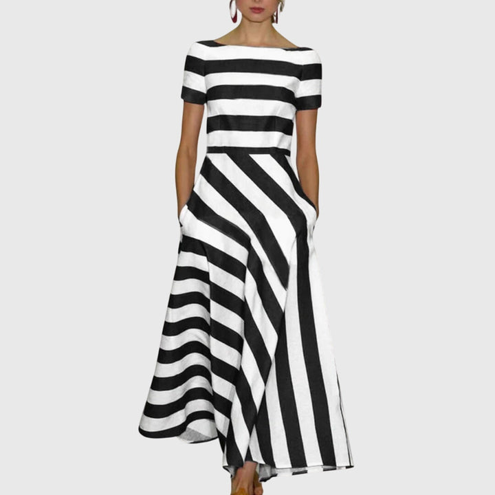 Olivia - Striped Dress
