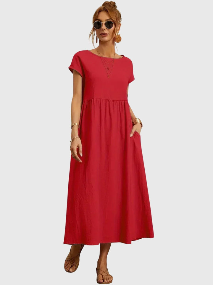 Olivia - Casual Pocket Dress