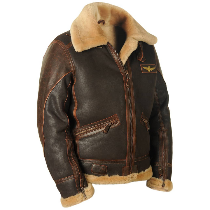 Lucas - Elegant pilot jacket for men