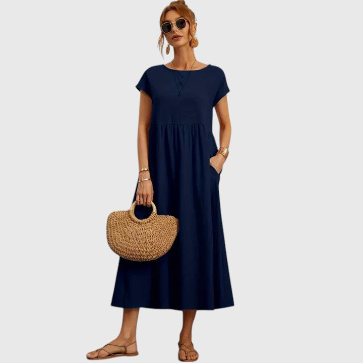 Olivia - Comfortable Midi Dress