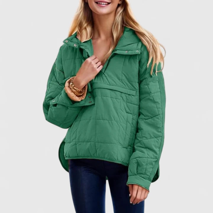 Rachel - Waterproof Oversized Hooded Pullover Jacket
