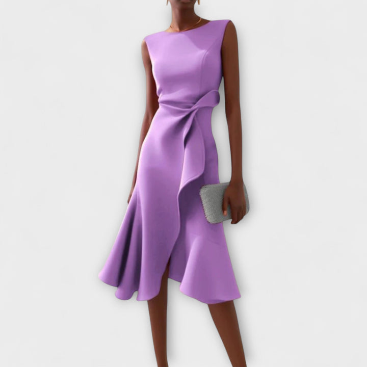 Olivia - Sophisticated Midi Dress