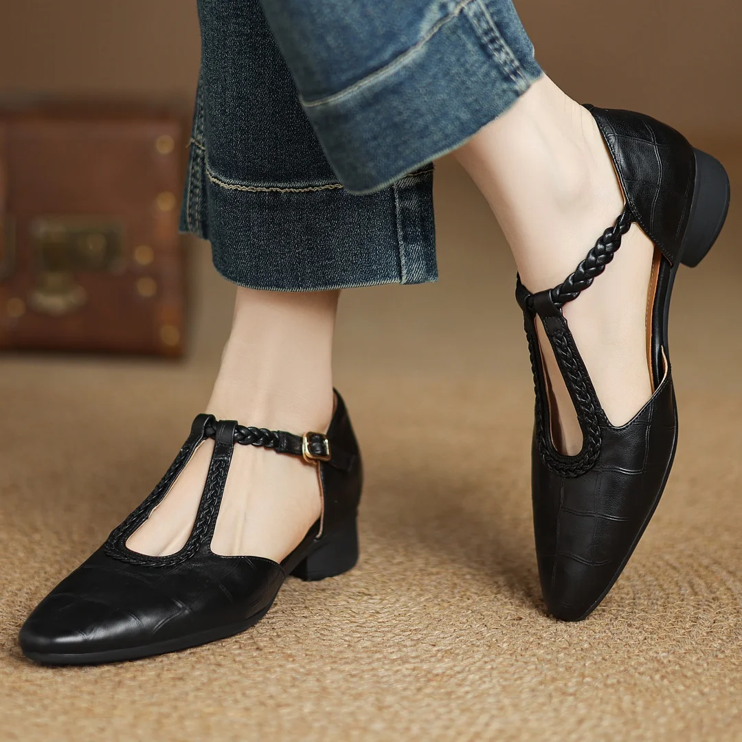 Clara - Kepa Leather Mary Janes