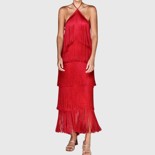 Olivia - Tassel Dress
