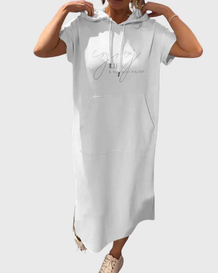Olivia - Casual Hoodie Dress