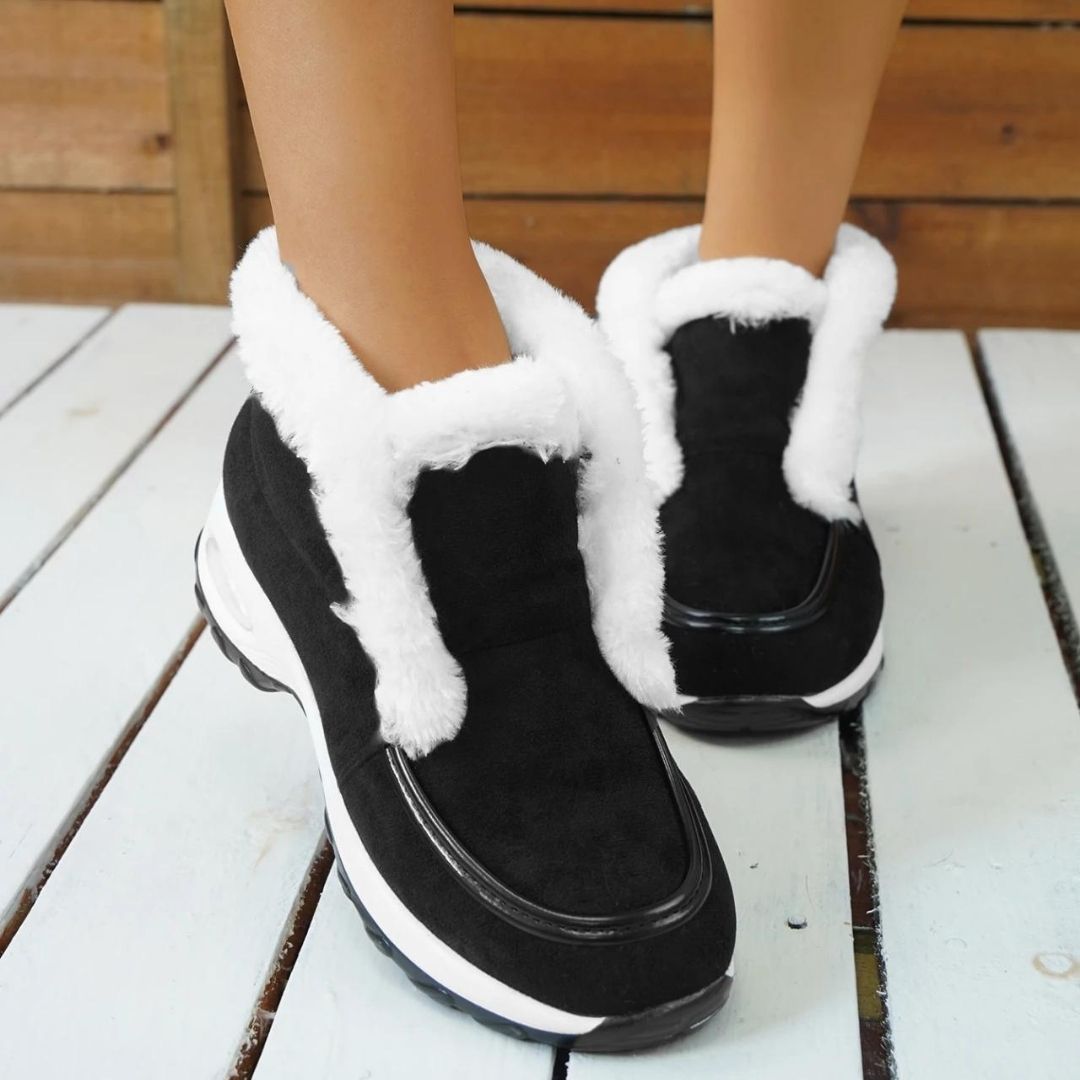 Marlena - Vegan Leather Casual Ankle Boots