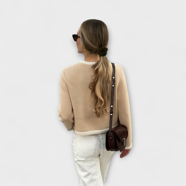 Elina - Elegant Cardigan with Stylish Pocket Accents