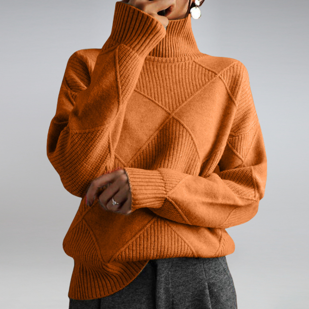 Alexis - Cosy Roll Neck Sweater