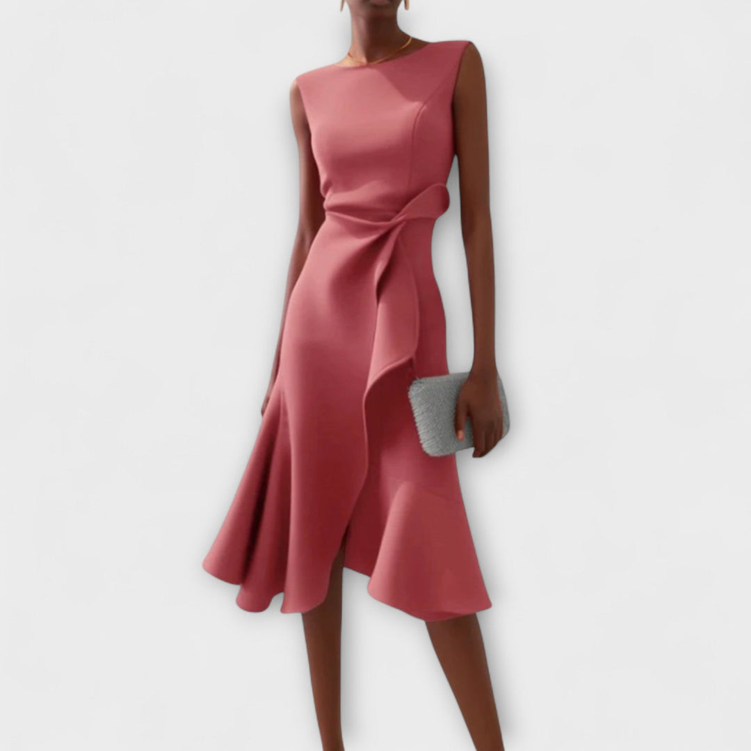 Olivia - Sophisticated Midi Dress