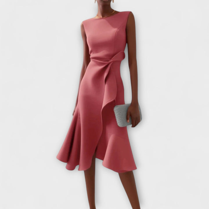 Olivia - Sophisticated Midi Dress