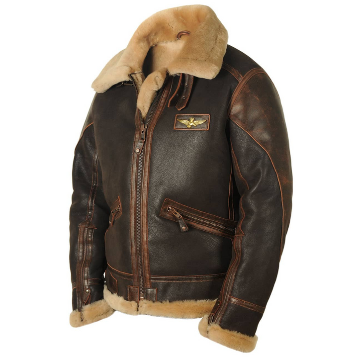 Lucas - Elegant pilot jacket for men