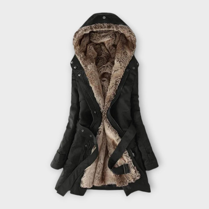 Kaia - Cozy Faux Fur Lined Coat
