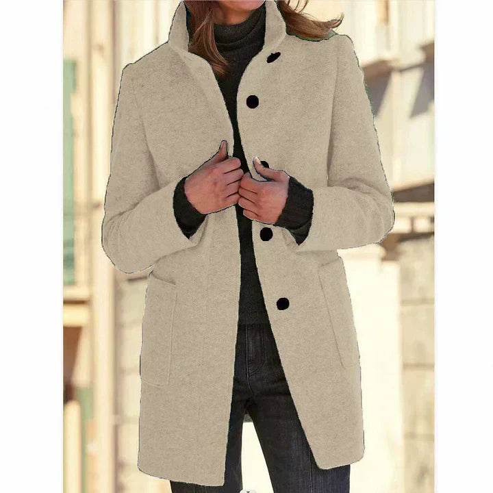 Chloe - Sleek Windbreaker Coat