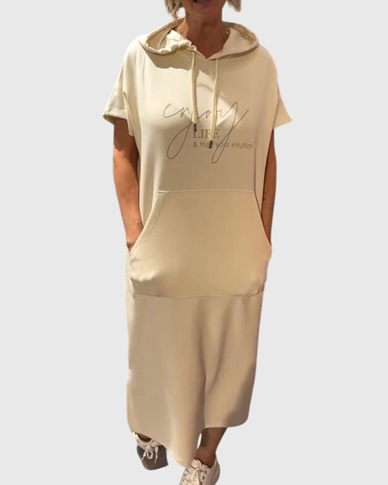 Olivia - Casual Hoodie Dress
