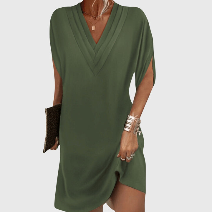 Olivia - Elegant Tummy-Hiding Dress