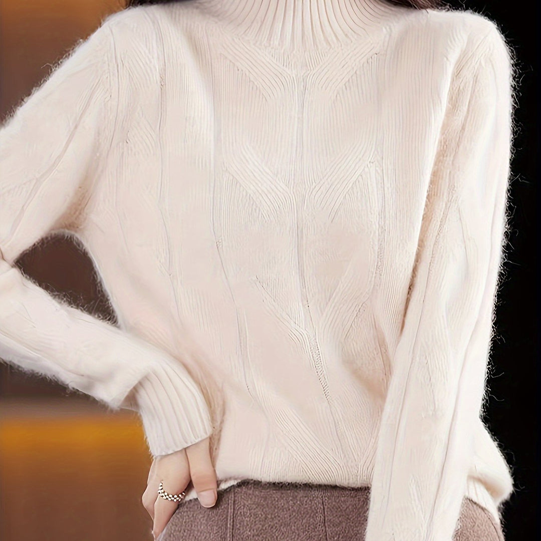 Thalia - Cozy Retro Knit Sweater