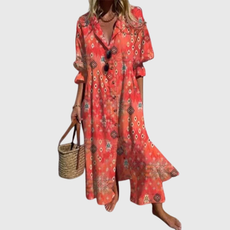 Olivia - Elegant Bohemian Dress