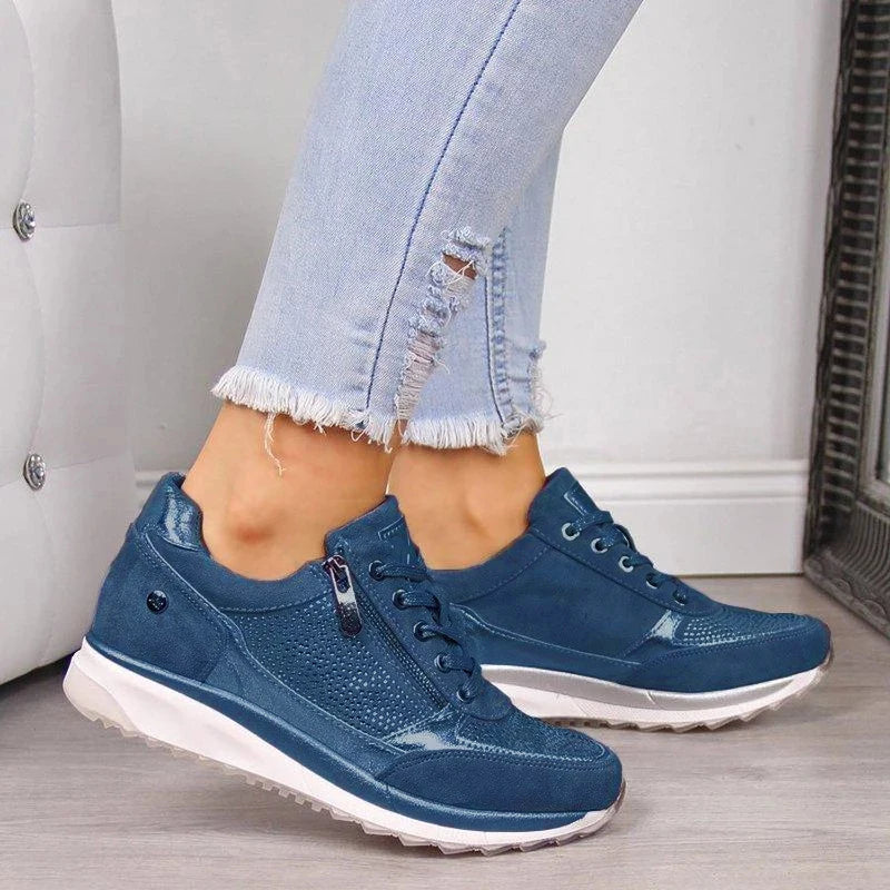 Anya - Zip-Up Orthopedic Sneakers