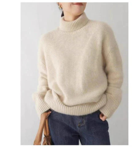 Violette - Cashmere Turtleneck Sweater