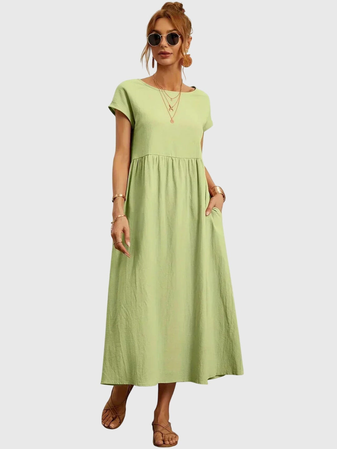 Olivia - Casual Pocket Dress