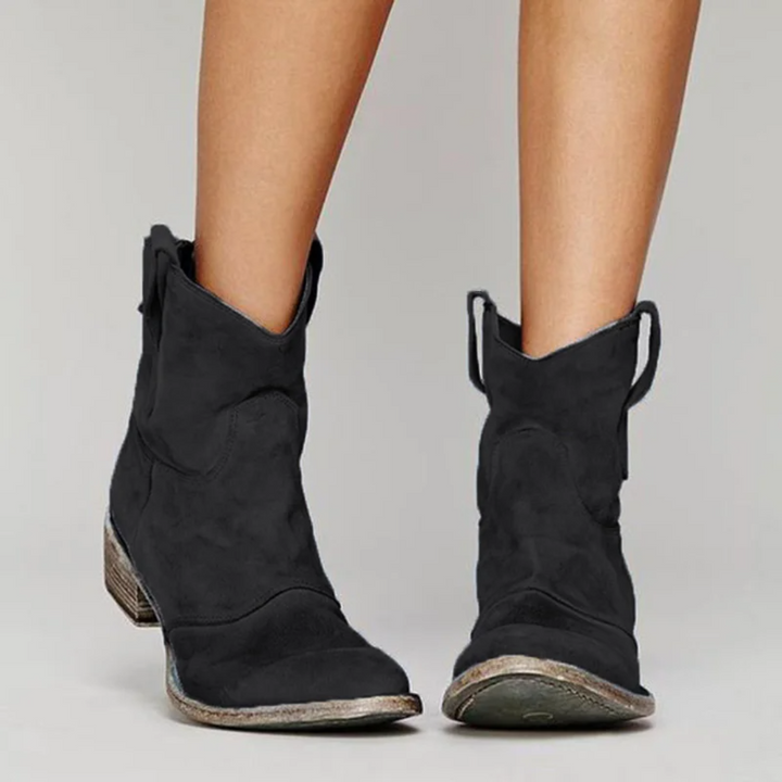 Amara - Chic Suede Ankle Boots