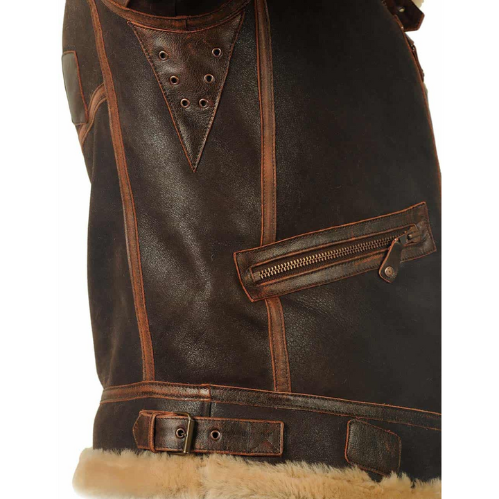 Lucas - Elegant pilot jacket for men