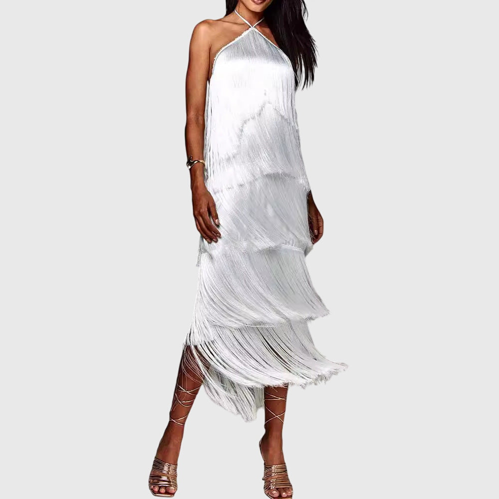 Olivia - Tassel Dress