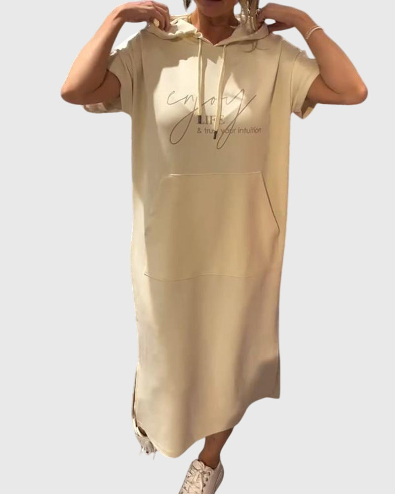 Olivia - Casual Hoodie Dress