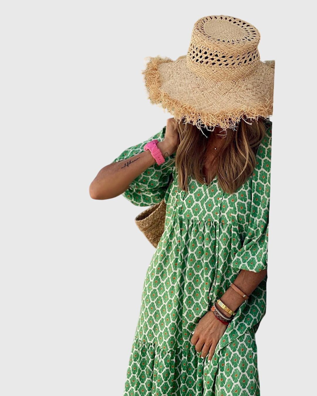 Olivia - Boho Maxi Dress