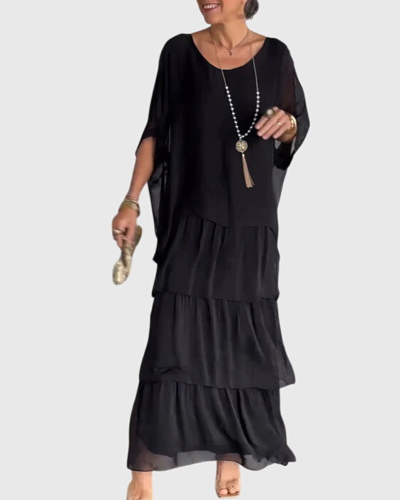 Olivia - Long and Flowing Elegant Dress