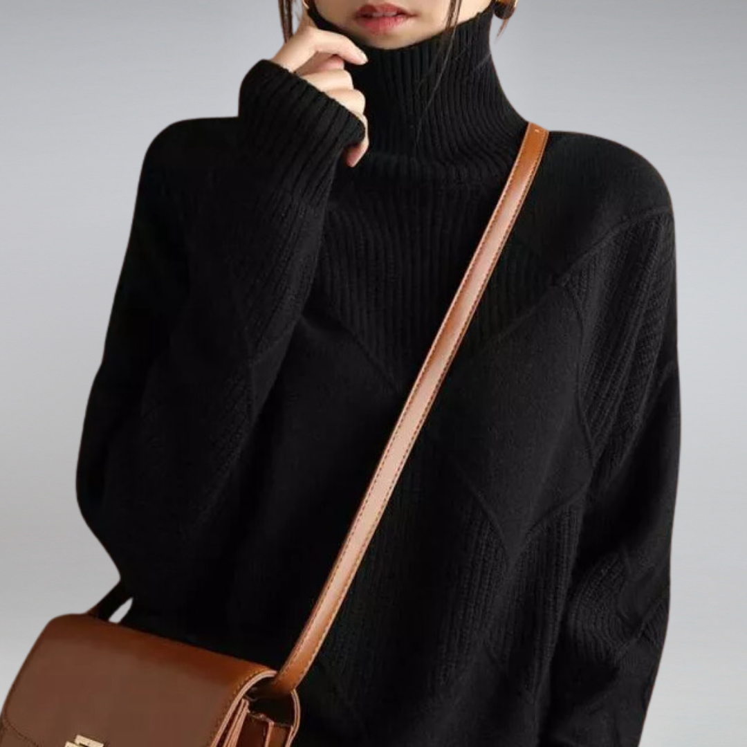 Alexis - Cosy Roll Neck Sweater