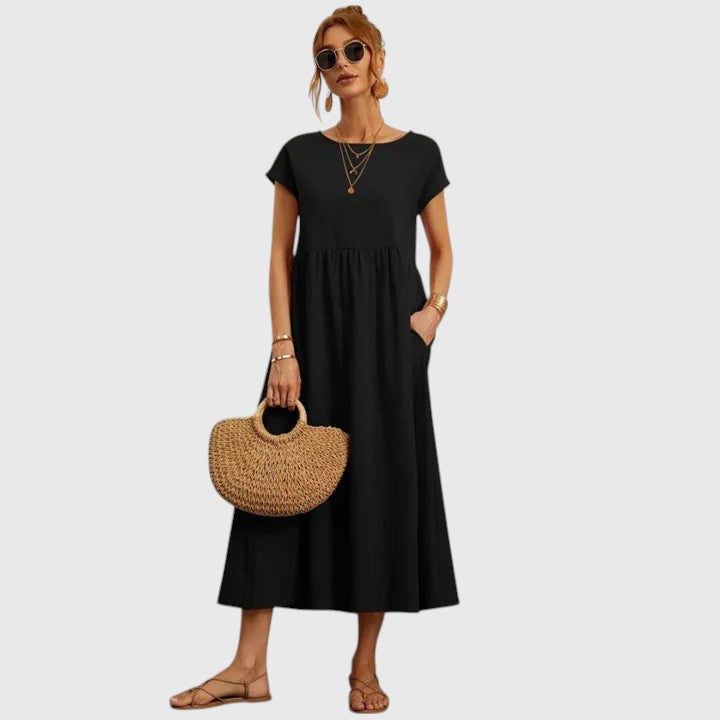 Olivia - Comfortable Midi Dress