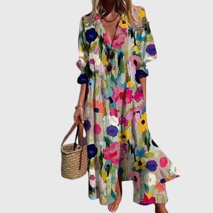 Olivia - Elegant Bohemian Dress