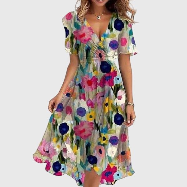 Olivia - Chic Midi Dress